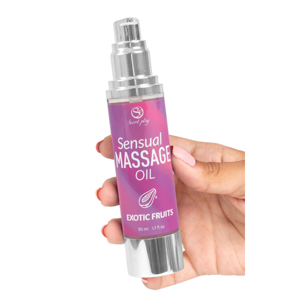 Huile de massage fruits exotiques 50 ml Secret Play
